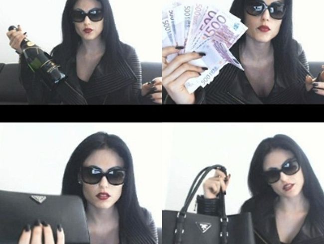 DominaBlackdiamoond Porno Video: Cashqueen Nr.1