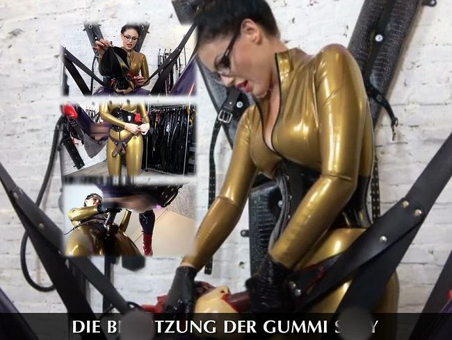 DominaBlackdiamoond Porno Video: Die Benutzung der Gummi-Schlampe