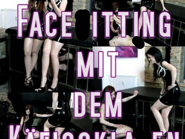 DominaBlackdiamoond Porno Video: facesi***ng mit dem Käfigskla*en