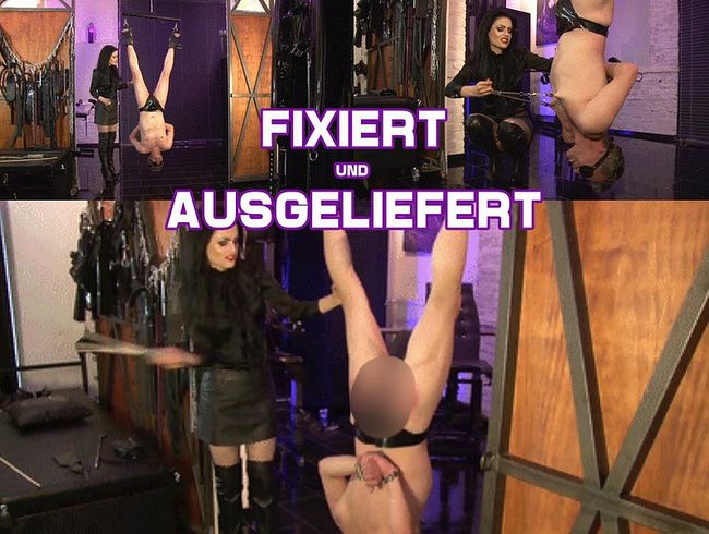 DominaBlackdiamoond Porno Video: Fixiert und ausgeliefert