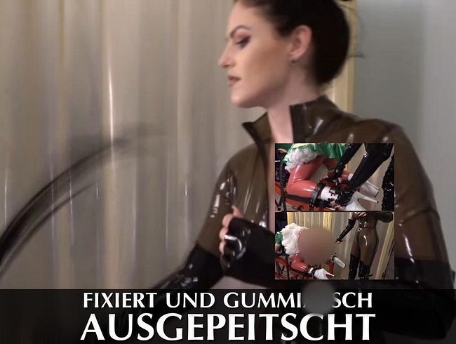 DominaBlackdiamoond Porno Video: Fixiert und Gummiars** ausgepeit**ht