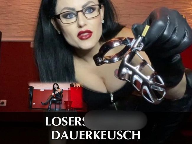 DominaBlackdiamoond Porno Video: Loserschw**z – Dauerkeusch