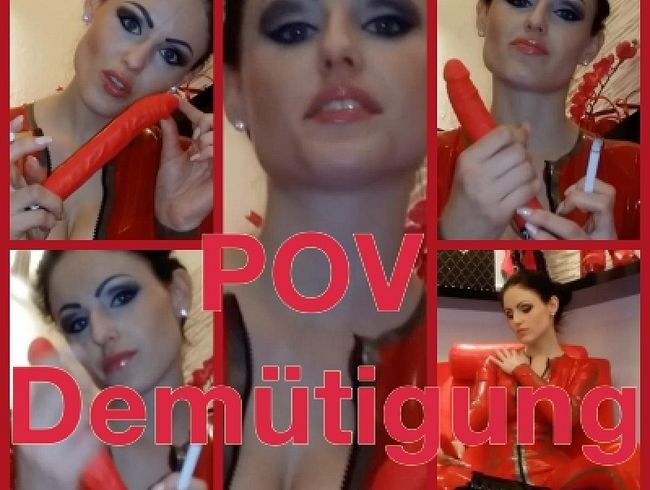 DominaBlackdiamoond Porno Video: POV Demütigung