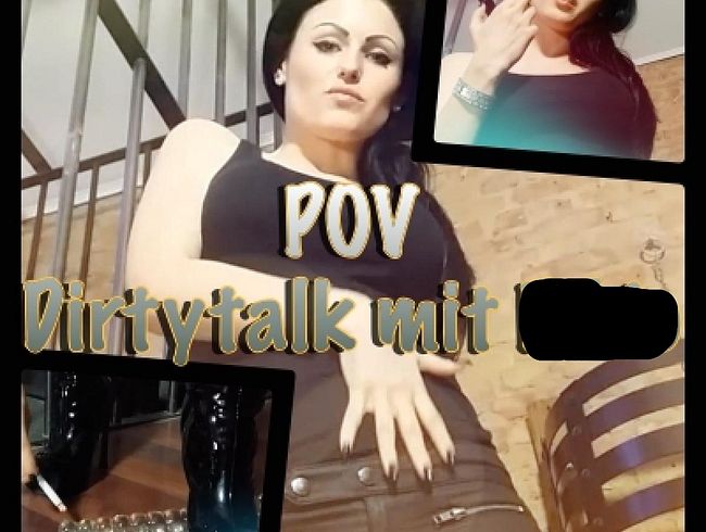 DominaBlackdiamoond Porno Video: POV Dirtytalk mit dil*o