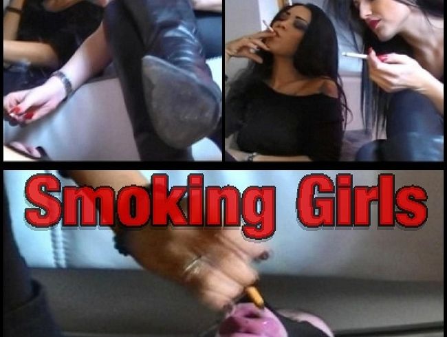 DominaBlackdiamoond Porno Video: Smoking Girls