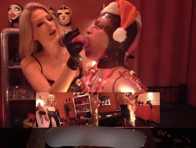 DominaBlackdiamoond Porno Video: Weihnachtsbaum – Deep Throat